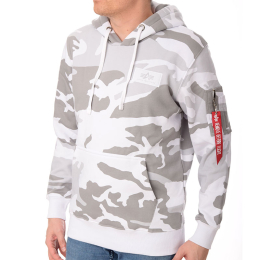 MUSKI ALPHA INDUSTRIES DUKS BACK PRINT HOODY