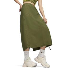 PUMA SUKNJA PUMA DARE TO MIDI WOVEN SKIRT ZA ŽENE