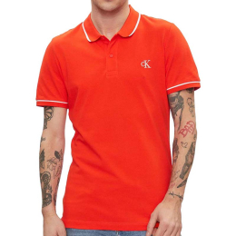 MUSKA CALVIN KLEIN MAJICA TIPPING SLIM POLO