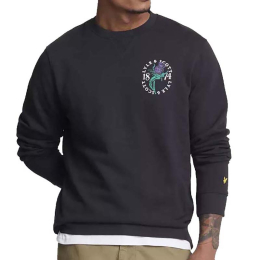 LYLE&SCOTT DUKS THISTLE FLORA PRINTED CREW NECK ZA MUŠKARCE