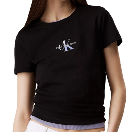 CALVIN KLEIN MAJICA GRADIENT MONOLOGO SLIM TEE ZA ŽENE