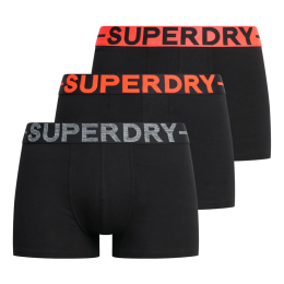 SUPERDRY DONJI VEŠ TRUNK TRIPLE PACK ZA MUŠKARCE