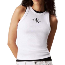 CALVIN KLEIN MAJICA MONOLOGO RIB TANK TOP ZA ŽENE