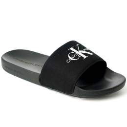 CALVIN KLEIN PAPUCE SLIDE MONOGRAM CV ZA MUŠKARCE
