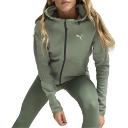 PUMA DUKS PUMA EVOSTRIPE FULL-ZIP HOODIE ZA ŽENE
