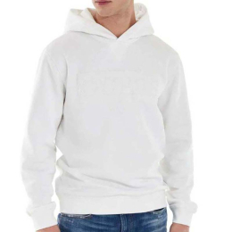 GUESS DUKS BEAU HOODIE SWEATSHI - ECO SLEEK POLY COTTON FLEECE ZA MUŠKARCE