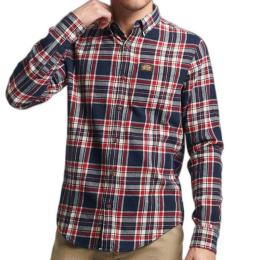 SUPERDRY MUSKA SUPERDRY KOSULJA L/S COTTON LUMBERJACK SHIRT ZA MUŠKARCE