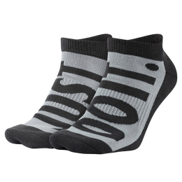 NIKE LFS CARAPE MENS SPORTSWEAR NO-SHOW SOCKS (2 PAIR)