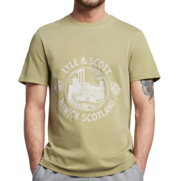 LYLE AND SCOTT MUSKA MAJICA HAWICK PRINT ZA MUŠKARCE