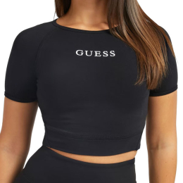 GUESS TOP ALINE CROP TOP ECO STRETCH ZA ŽENE