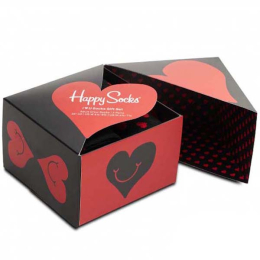 HAPPY SOCKS LFS BOX CARAPE 2-PACK I HEART YOU SOCKS GIFT SET