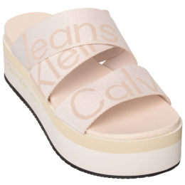 CALVIN KLEIN PAPUCE FLATFORM SANDAL WEBBING ZA ŽENE