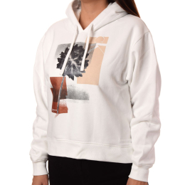 CALVIN KLEIN DUKS FLORAL GRAPHIC COLLAGE HOODIE ZA ŽENE