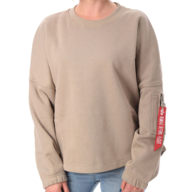 ALPHA ZENSKI ALPHA INDUSTRIES DUKS X-FIT LABEL OS SWEATER WMN ZA ŽENE