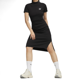 PUMA HALJINA PUMA CLASSICS RIBBED DRESS ZA ŽENE