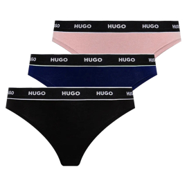 HUGO DONJI VEŠ TRIPLET THONG STRIPE ZA ŽENE