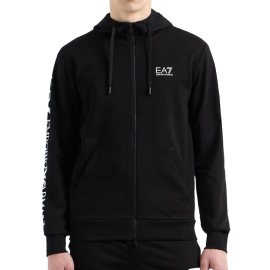 EA7 EMPORIO ARMANI DUKS TRAIN LOGO SERIES M HOODIE RN EXTENDED LOGO COFT CC ZA MUŠKARCE