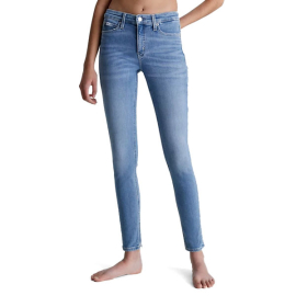 CALVIN KLEIN JEANS PANTALONE MID RISE SKINNY ZA ŽENE