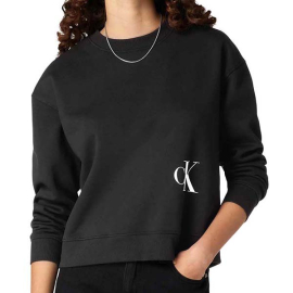 CALVIN KLEIN DUKS COLLOR OF PLACED MONOGRAM CREW ZA ŽENE