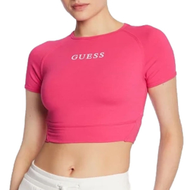 GUESS TOP ALINE CROP TOP ECO STRETCH ZA ŽENE