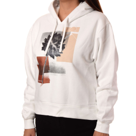 CALVIN KLEIN DUKS FLORAL GRAPHIC COLLAGE HOODIE ZA ŽENE